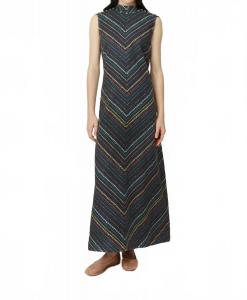 Капри макси платье в темно-синем цвете Project Adamo