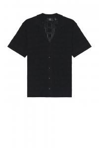 Кружевная трикотажная рубашка Represent, черный