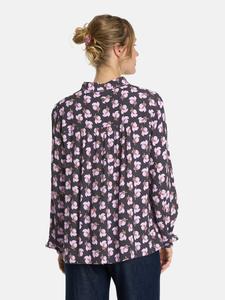 Блуза LIEBLINGSSTÜCK, сиреневый/черный