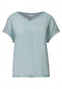 Рубашка STREET ONE, дымчато-синий