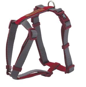 Ремень Nayeco X-Trm Double Double Premium, серый/гранатовый XL Nayeco, цвет красный, серый