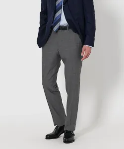 Брюки Pinhead Tropical с боковыми удлиненными складками, модель Comfort Easy - моющиеся, эластичные, просты в уходе United Arrows, цвет Dk.Gray