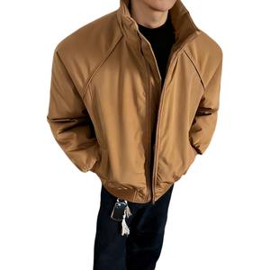 Пуховик Unisex Stand Collar Thickened VanCamel, coffee