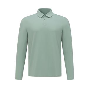 Мужская поло для городских поездок dualis DESCENTE, зеленый