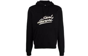 Худи Saint Laurent 50s Signature, черный