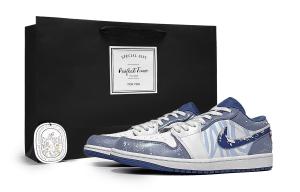 Jordan Винтажные баскетбольные кроссовки Air 1 мужские низкие белые