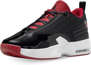 Мужские кроссовки Jordan Max Aura 6 (FQ8298-101, белые/черные/металлик-золото) Nike, Black/Gym Red/White-Black
