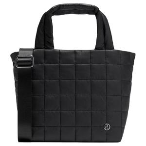 Lululemon Квилтед нейлон тоут, шоппер, хэндбэг малый унисекс black