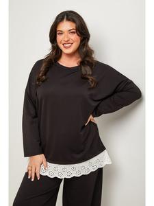 Свитер Curvy Lady, черный