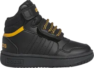 Кроссовки Hoops 3.0 Mid I 'Black Preloved Yellow', черный