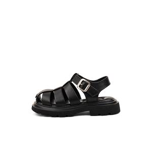 Противоскользящие дышащие детские сандалии для детей Banner the Piggy, черный