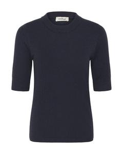 SOAKED IN LUXURY Свитер 'Spina' в цвете Night Blue