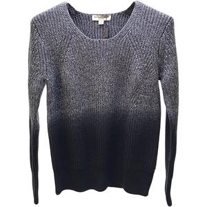 Burberry Трикотажный свитер для женщин, серый, с круглым вырезом, умеренная посадка