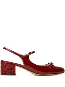 Туфли с бантом TWINSET, красный