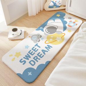 Dajiang Ковер 80х160 см для спальни/гостиной в стиле инстаграм, искусственный кашемир, для дивана или окна