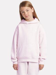 Детский худи с логотипом Small и мягкой спинкой New Balance, Light Raspberry