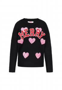 MYMO Свитер в черном цвете