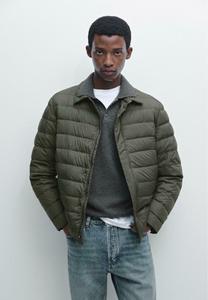 Куртка Massimo Dutti WATER-REPELLENT ULTRA LIGHTWEIGHT DOWN, Khaki