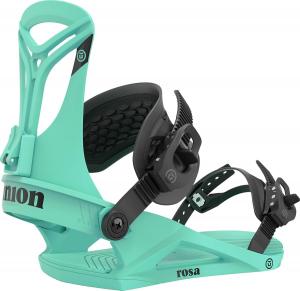 Union Binding Company & Design Union Rosa Womens Snowboard Bindings Aqua Sz (4-6.5)