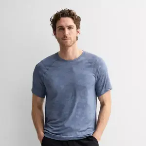 Мужская спортивная футболка с круглым вырезом Tek Gear, цвет mustang gray