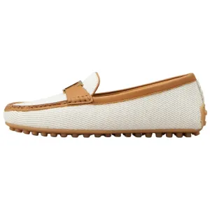 Лоферы на плоской подошве с бляшкой с логотипом TOD'S