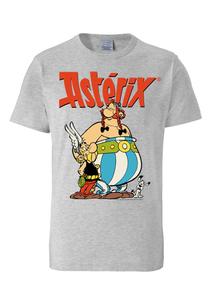 Футболка Logoshirt Asterix der Gallier Asterix & Obelix, цвет grau-meliert