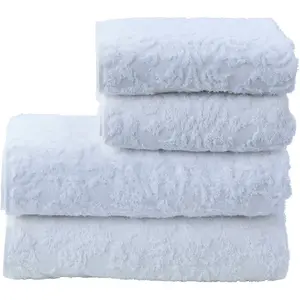 Набор полотенец Прованс Орнаменты 2 гостевых полотенца (30x50 см), 2 полотенца (50x100 см) однотонные цвета, орнаменты, доступен в различных вариантах набора Done., белый