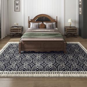 AOVOC Ковер 120х200 см для спальни/гостиной в европейском стиле, не скользящий, утолщенная версия Victoria