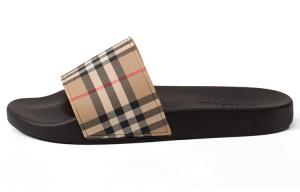 Мужские шлепанцы Burberry, коричневый