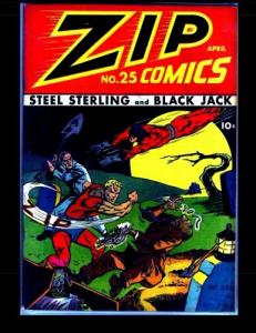 Zip Comics #25: Golden Age Superhero Comic 1942 (CreateSpace Independent Publishing Platform)