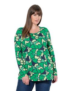 Ulla Popken Летняя зеленая футболка