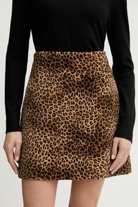 Юбка в стиле диско Weekend Max Mara, коричневый