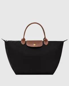 Сумка Le Pliage Original на молнии с застежкой Longchamp, черный