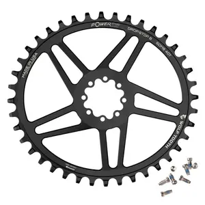 Звездочка Wolf Tooth Sram AXS 8B DM oval, черный