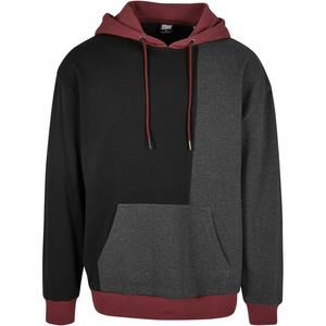 Худи Urban Classics Oversized Color Block, черный