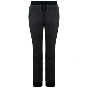 От стены он растягивает талию женские спортивные брюки vn0005doblk Vans, черный