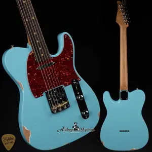 2024 - Suhr Eddie's Guitars Эксклюзивный Roasted Classic T Antique - Daphne Blue