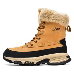 Зимние ботинки мужские золотые Jeep