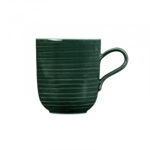 Кружка Terra Moss зеленая с ручкой 0,40 л Seltmann Weiden, зеленый