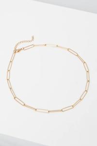 Позолоченное ожерелье Lilou, золотой