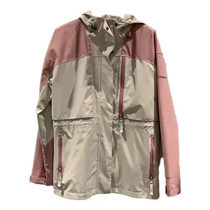 Columbia Ветровка женская розовая водонепроницаемая ветрозащитная дышащая утепленная, Pink 278