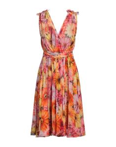 Платье миди Dolce&Gabbana, желтый