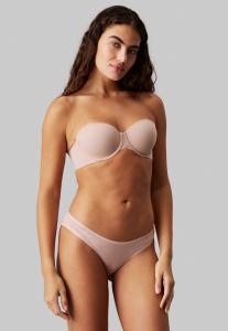 Бюстгальтер Calvin Klein Underwear LIGHTLY LINED STRAPLESS PERFECTLY FIT, Cedar/Beige