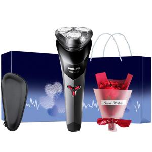 S1000 поворотная бритва из нержавеющей стали с тремя лезвиями для мытья всего тела мужская бритва импортная PHILIPS