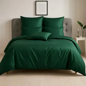 Постельное белье Dream Sleep Uni Lyocell из лиоцелла 160x210 см + 65x100 см из ели Traumschlaf