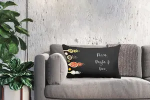 Декоративная подушка MuchoWow, цвет Bunt