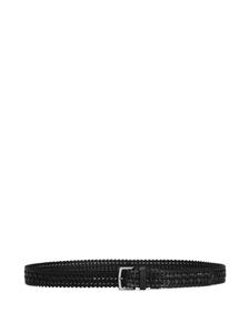 Ремень из плетеной кожи Dolce & Gabbana, черный