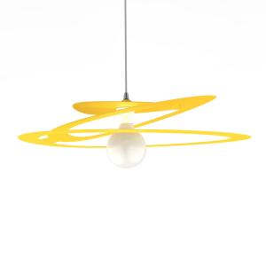 Подвесной светильник Lumicom, 51x60x11 см, желтый