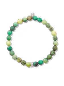 Браслет из желтого золота с опалами и бриллиантами Sydney Evan, серебяный