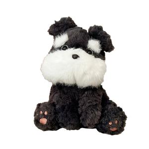 Плюшевая кукла Cute Curl Puppy высотой 22 см MENGMENGBUNNY, серый